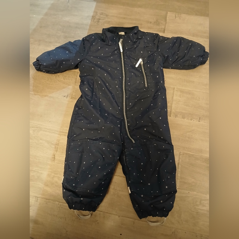 💥💥H&M Dark Blue Kids Puffer Suit With Hood